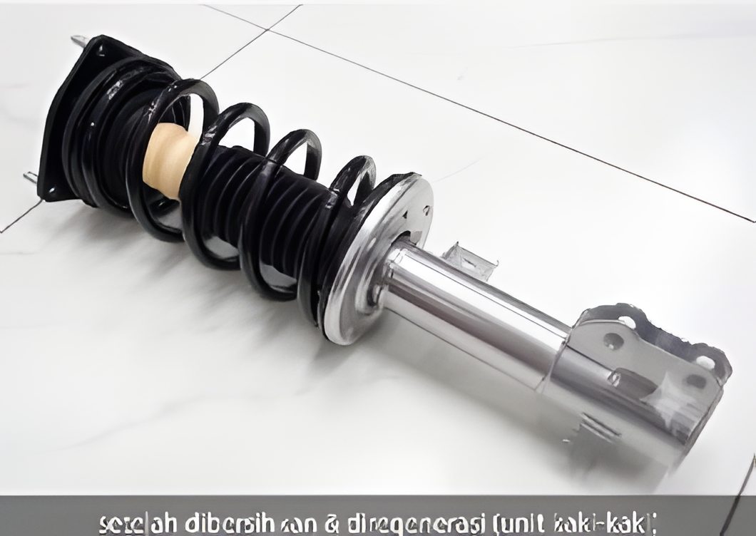 Unit kaki-kaki setelah dibersihkan dan diregenerasi